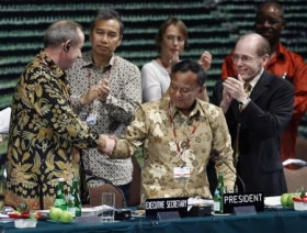 An agreement is reached in Bali