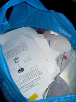 Schools should not only be encouraged to switch to recycled paper but to cut paper usage as well. Students can reduce paper waste significantly by printing on both sides of a sheet and by not printing too many drafts