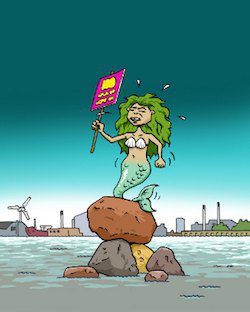 The Angry Mermaid Award - Image by Polyp