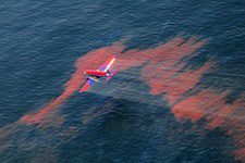 Dispersants applied to the Gulf oil spill