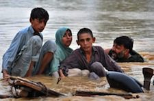 Devastated Pakistanis dealing with extreme flooding